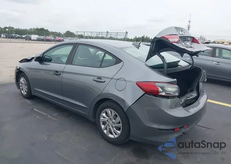 2017 Hyundai Elantra Se z USA, uszkodzony, nr VIN KMHD74LF4HU150746